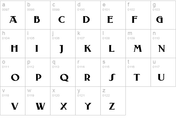 Laconick-NormalA details - Free Fonts at FontZone.net