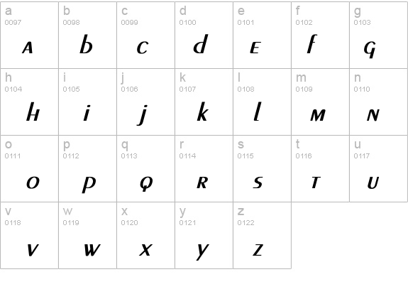 Larwell-Light Bold Italic details - Free Fonts at FontZone.net