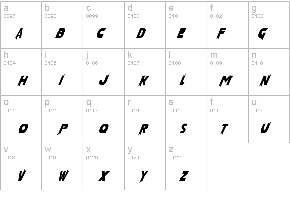 Laser Rod Normal details - Free Fonts at FontZone.net