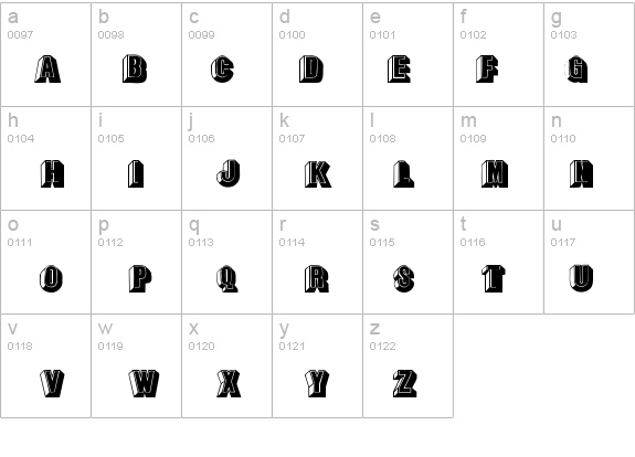 Leecaps details - Free Fonts at FontZone.net