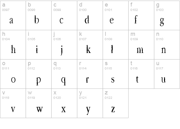 Lefferts Corners details - Free Fonts at FontZone.net