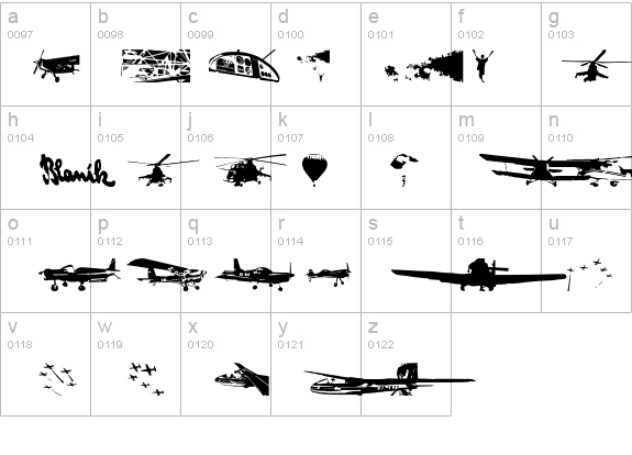 letiskovy flashtrace details - Free Fonts at FontZone.net
