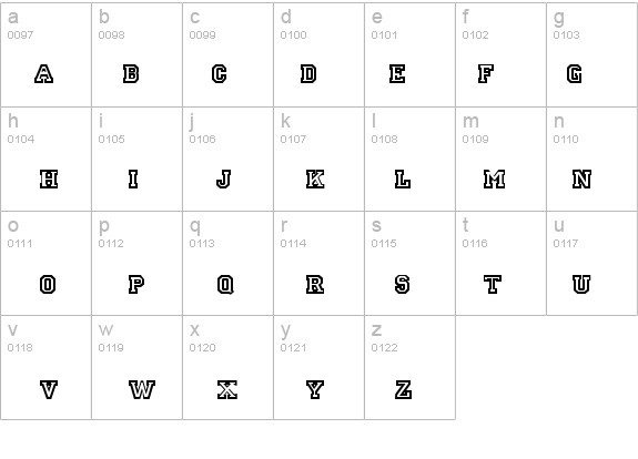 Letterman Regular details - Free Fonts at FontZone.net