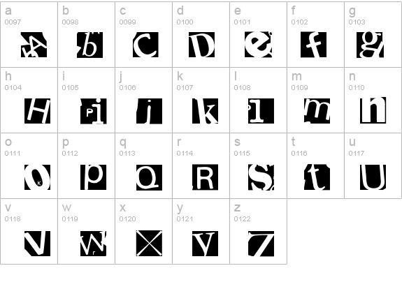 LetterSoupMainz details - Free Fonts at FontZone.net