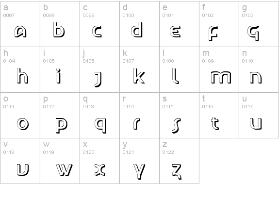 LetunicalShadow details - Free Fonts at FontZone.net