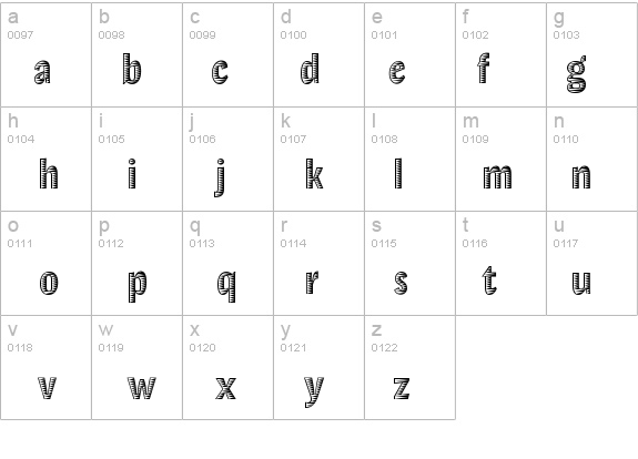 LexiconHeadline-Xylo details - Free Fonts at FontZone.net