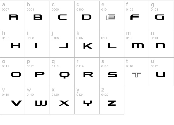 Lexust Demo details - Free Fonts at FontZone.net