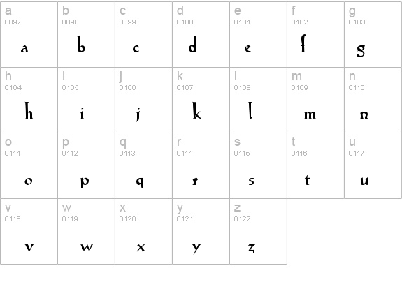 LilithHeavy details - Free Fonts at FontZone.net