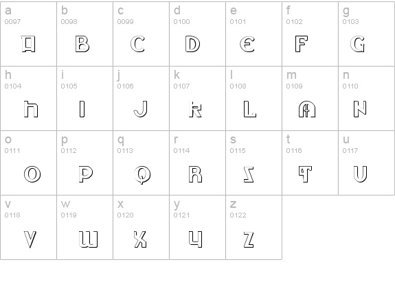 Lionheart Shadow details - Free Fonts at FontZone.net