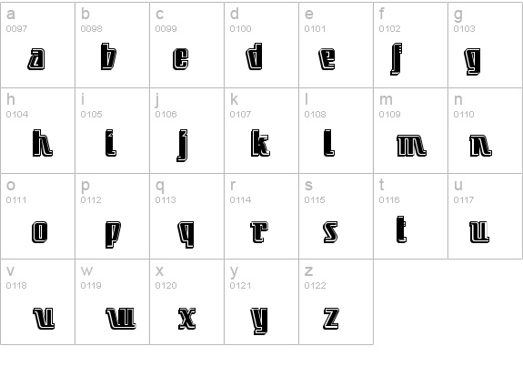 LittleDeuceCoupe details - Free Fonts at FontZone.net