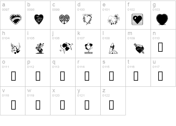 LM Valentines 1 details - Free Fonts at FontZone.net