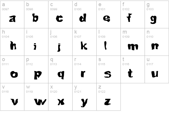 Lou details - Free Fonts at FontZone.net