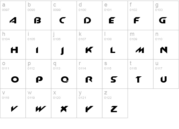 Machine-Extended Normal details - Free Fonts at FontZone.net