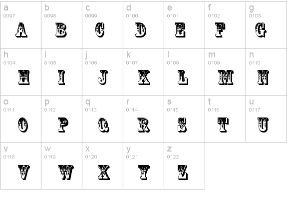 MackinawDisplayCaps details - Free Fonts at FontZone.net