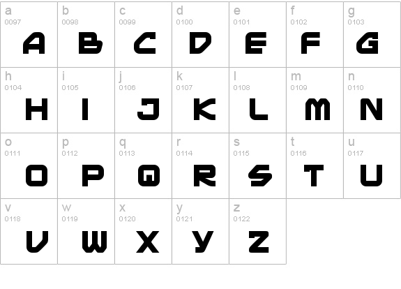 Mainframe BB Bold details - Free Fonts at FontZone.net