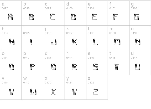 malfunction details - Free Fonts at FontZone.net