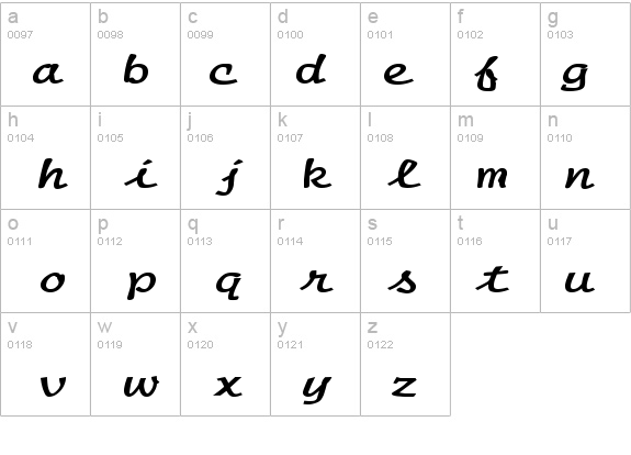 Manuscript Extended Bold details - Free Fonts at FontZone.net