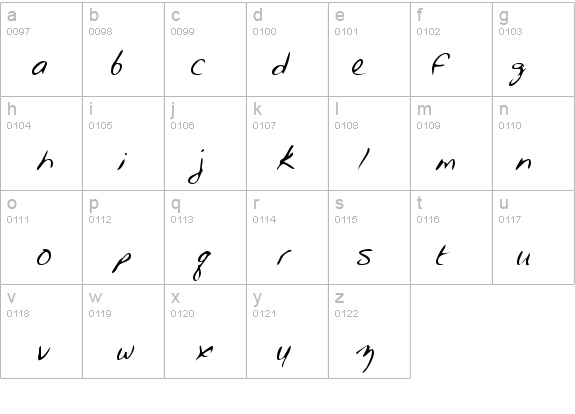 MarciesHand Regular details - Free Fonts at FontZone.net