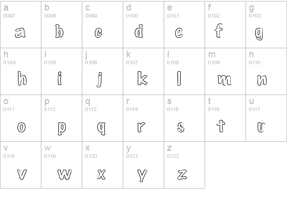 Marker-Hollow-Extended Normal details - Free Fonts at FontZone.net