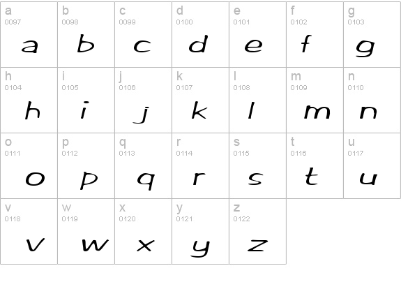 Marlo-Extended Italic details - Free Fonts at FontZone.net