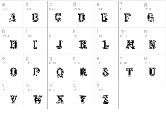 Masquerade details - Free Fonts at FontZone.net