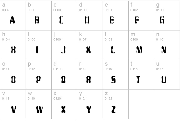 Mayaku details - Free Fonts at FontZone.net