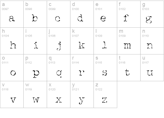 McGarey Regular details - Free Fonts at FontZone.net