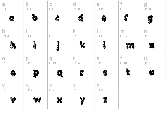 McKloud Misty details - Free Fonts at FontZone.net