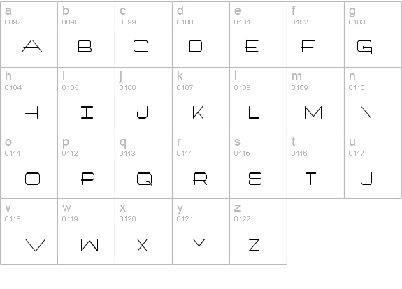 Millennium-Condensed details - Free Fonts at FontZone.net