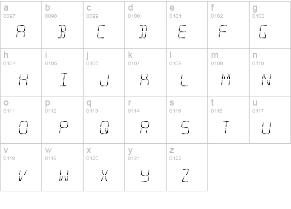 Minisystem details - Free Fonts at FontZone.net
