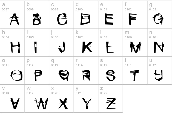 Mischstab Popanz details - Free Fonts at FontZone.net