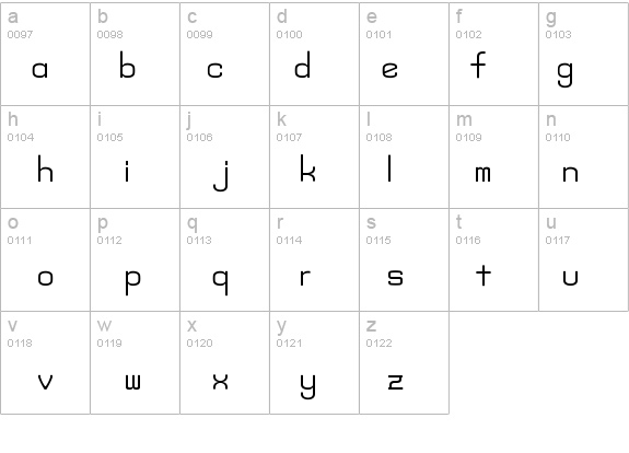 Monday (sRB) details - Free Fonts at FontZone.net