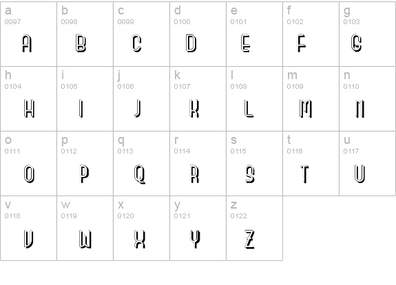 Monicas Salon Shadow NF details - Free Fonts at FontZone.net