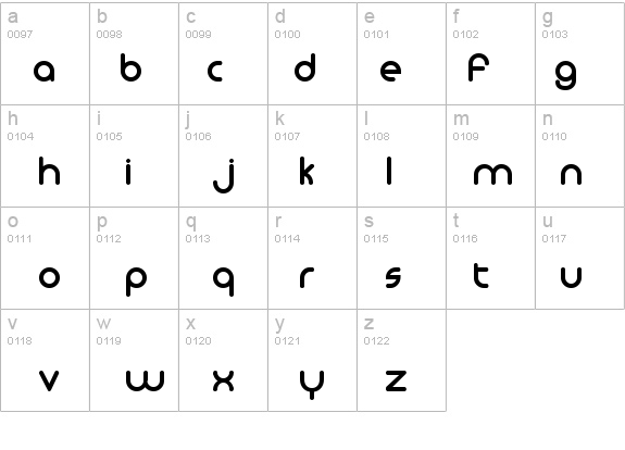 Monoglyceride DemiBold details - Free Fonts at FontZone.net