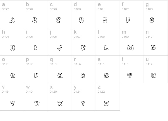 Monster Normal details - Free Fonts at FontZone.net
