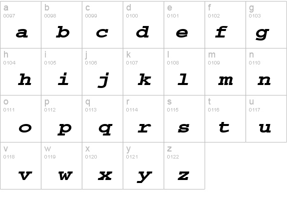 MonumentExtended Italic details - Free Fonts at FontZone.net