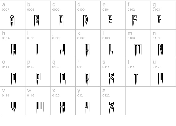 More than human details - Free Fonts at FontZone.net