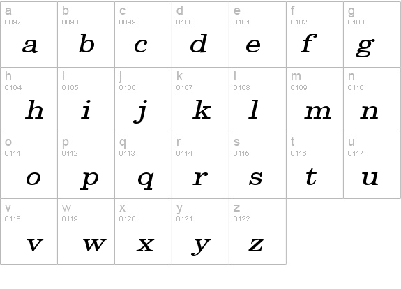 New Boston-Extended Italic details - Free Fonts at FontZone.net