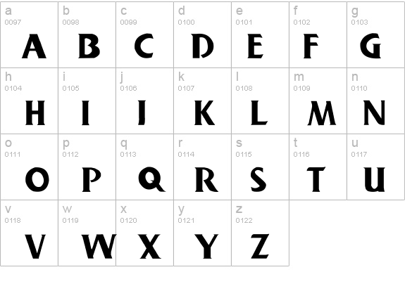 NewWGL4Font details - Free Fonts at FontZone.net