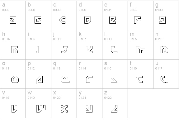 Nostromo 3D details - Free Fonts at FontZone.net