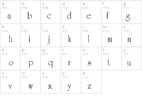 Occidental details - Free Fonts at FontZone.net