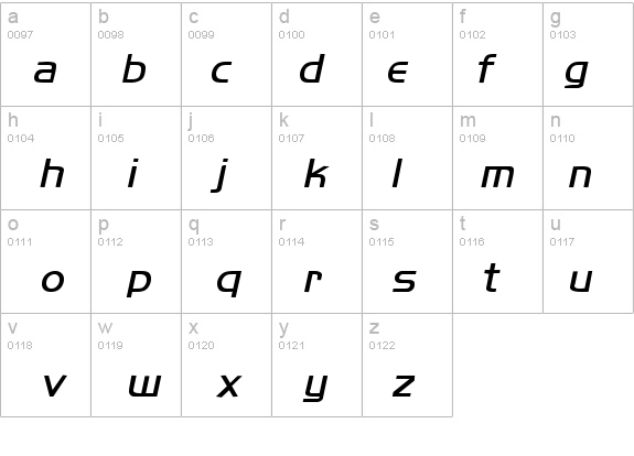 Orbit Italic details - Free Fonts at FontZone.net