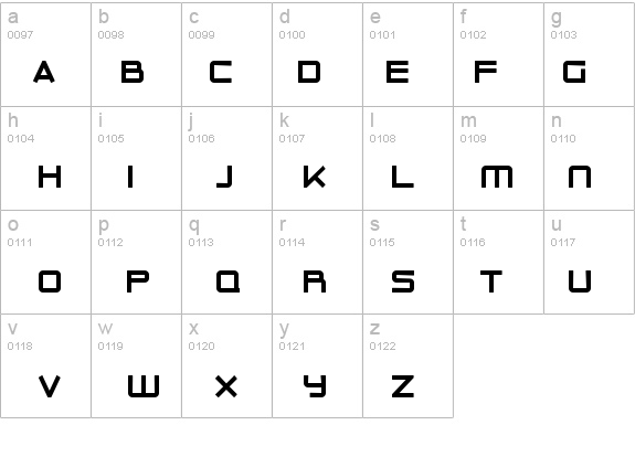 Outer Limits Solid details - Free Fonts at FontZone.net