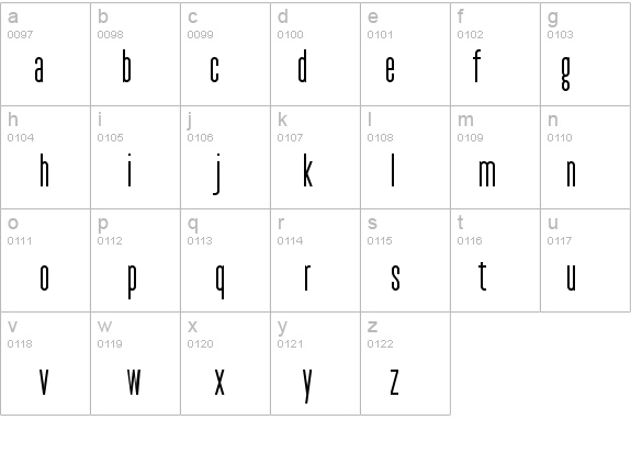 Pakt Condensed details - Free Fonts at FontZone.net