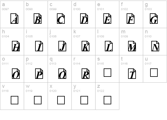 Paper Trail details - Free Fonts at FontZone.net