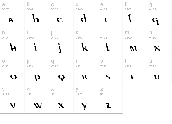 Pare Wide Reverse Italic details - Free Fonts at FontZone.net