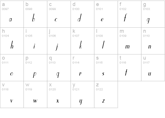 Paris Condensed Italic details - Free Fonts at FontZone.net