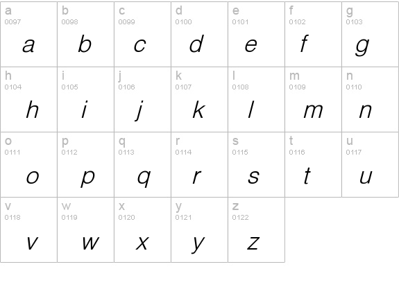 PartridgeObl-Li details - Free Fonts at FontZone.net