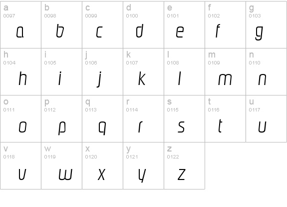 Pasadena-LightIta details - Free Fonts at FontZone.net