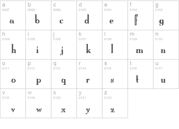 Pascal details - Free Fonts at FontZone.net
